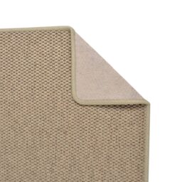 Berkfield Home Carpet Runner Sisal Look Sand 50x200 cm in Brown - Size: 100 cm diameter - thumbnail 4