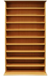 'Harrogate' - 760 Cd / 318 Dvd / Blu-ray Media Storage Shelves - Pine - thumbnail 3