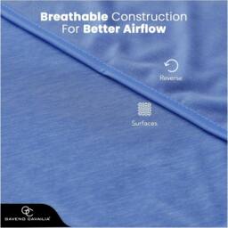 GAVENO CAVAILIA Cooling Blanket in Blue - Size: 200 cm x 240 cm - thumbnail 7