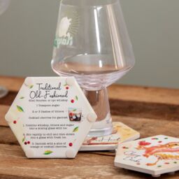 Boxer Gifts Women's Ceramic Coaster Set - Party Animals - thumbnail 4