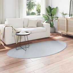 "Berkfield Home Rug ""HUARTE"" Short Pile Soft & Washable Grey 100x200 cm - Size: Medium" - thumbnail 3