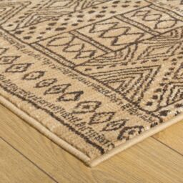 runrug Hallway Carpet Runner Rug - Soft & Comfy, 9mm - Afrikans in Light Beige - Size: 80 cm x 240 cm - thumbnail 5