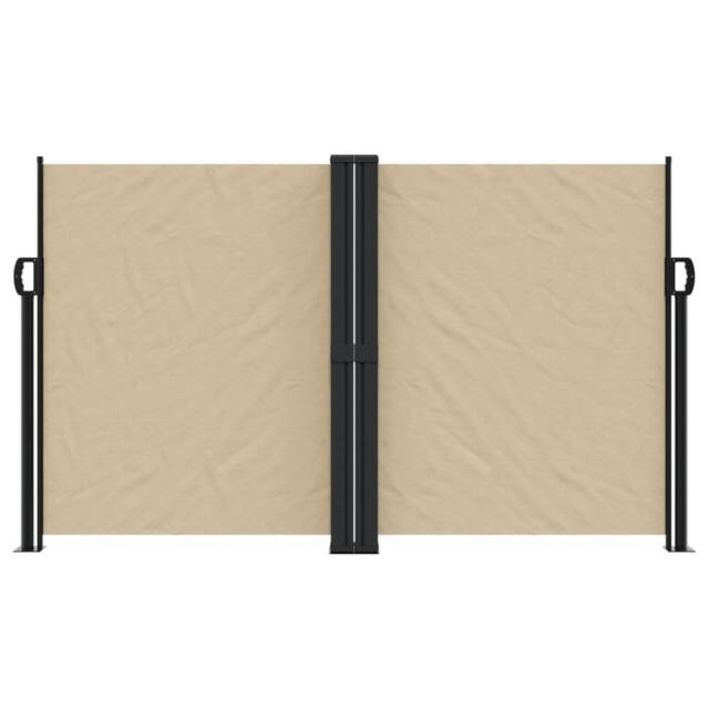 Berkfield Home Retractable Side Awning Beige 140x1000 cm - image 1