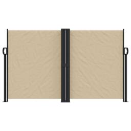 Berkfield Home Retractable Side Awning Beige 140x1000 cm - thumbnail 1