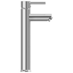 Berkfield Home Durable Bathroom Sink with Tap & Push Drain Gold Tempered Glass - thumbnail 4
