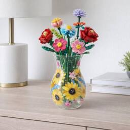 Lesser & Pavey Lynsey Johnstone Sunflowers Hand Painted Vase - thumbnail 3