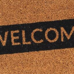 Berkfield Home Door Mat Natural 40x60 cm Tufted Coir in Brown - thumbnail 5
