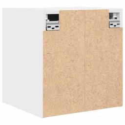 Berkfield Home Durable Wall-mounted Bedside Cabinets 2 pcs White 38x34x40 cm - Size: 38 x 34 x 40 cm - thumbnail 9