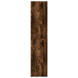 Berkfield Home Highboard Smoked Oak 45x41x185 cm Engineered Wood in Brown - Size: 45 x 41 x 185 cm - thumbnail 5