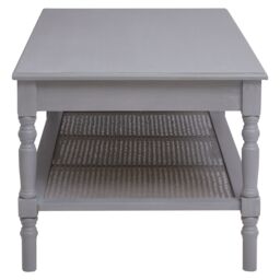 Orsina Heritage Traditional Coffee Table in Grey - thumbnail 3