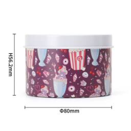 Care Bears Blueberry Ice Cream Scented Share Bear Printed Tin Candle in Purple - Size: Small - thumbnail 4
