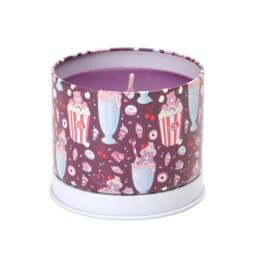 Care Bears Blueberry Ice Cream Scented Share Bear Printed Tin Candle in Purple - Size: Small - thumbnail 2