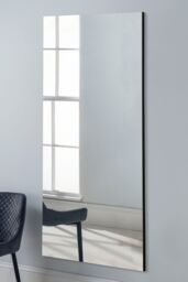 Yearn Mirrors Simple Full length Frameless mirror Black 170x80cm - Size: 170x80 cm