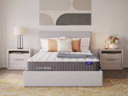 Arthur Sleep Cool Rock Extra Firm Hybrid Mattress in White - Size: Single - thumbnail 7