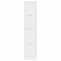 Berkfield Home Apothecary Cabinet White 30x41x144.5 cm Engineered Wood - thumbnail 5