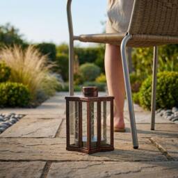 Garden Greatness Mini Bronze Effect Solar Firefly Star Lantern - Size: 1 Pack - thumbnail 2
