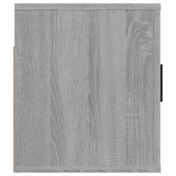 Berkfield Home Wall Mounted TV Cabinet Grey Sonoma 80x34.5x40 cm - thumbnail 7