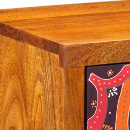Berkfield Home Bedside Cabinets 2 pcs 35x30x40 cm Solid Wood Acacia - Size: 35 x 30 x 40 cm - thumbnail 9