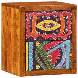 Berkfield Home Bedside Cabinets 2 pcs 35x30x40 cm Solid Wood Acacia - Size: 35 x 30 x 40 cm - thumbnail 3