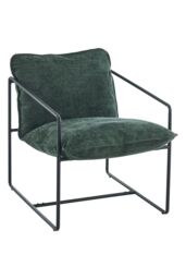 Seconique Tivoli Occasional Chair in Dark Green - thumbnail 2