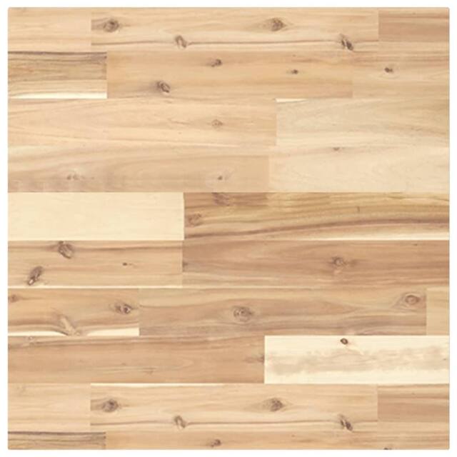 Berkfield Home Table Top Square 50x50x2 cm Solid Wood Acacia in Brown - Size: 50 x 50 x 2 cm - image 1
