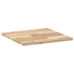 Berkfield Home Table Top Square 50x50x2 cm Solid Wood Acacia in Brown - Size: 50 x 50 x 2 cm - thumbnail 5