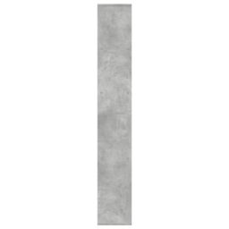 Berkfield Home Room Divider Bookcase Concrete Grey 67x25x161.5 cm Engineered Wood - thumbnail 6