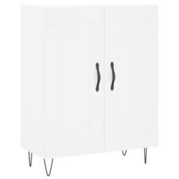 Berkfield Home Highboard White 69.5x34x180 cm Engineered Wood - thumbnail 7