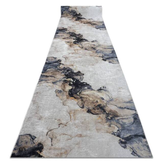 RugsX Anti-Slip Lotus Runner in Beige - Size: 120 cm x 110 cm - image 1