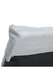 H&O Direct 160cm L x 50cm W Replacement Seat Cushion for Garden Lounger Chair in Grey - Size: 160 cm L x 50 cm W - thumbnail 5