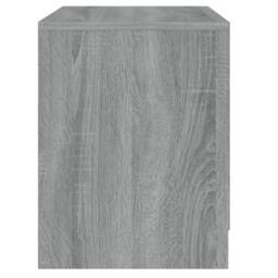 Berkfield Home Elegant Bedside Cabinet Grey Sonoma 45x34.5x44.5 cm Engineered Wood - thumbnail 5