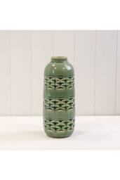 KDMD Green Charming Ceramic Vase - 26mm in Pale Green - thumbnail 1