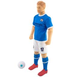 Manchester City FC Kevin De Bruyne Action Figure in Blue - thumbnail 3