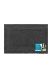 JVL Mud Grabber Spaghetti Scraper Doormat 40x60cm Grey Border - Size: 40 cm x 60 cm - thumbnail 6