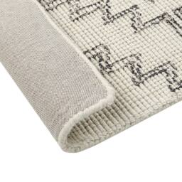 Wyld and Coco Beige and Black Hand-Tufted Wool Rug 140 x 200 cm - Size: 140 cm x 200 cm - thumbnail 5