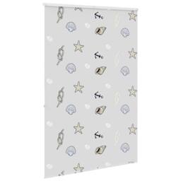 Berkfield Home Shower Roller Blind with Cassette 150x240 cm Fabric Width 146 cm in Light Grey - thumbnail 4
