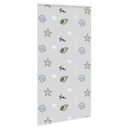 Berkfield Home Shower Roller Blind with Cassette 140x240 cm Fabric Width 136 cm in Black - thumbnail 4