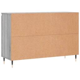 Berkfield Home Sideboard Grey Sonoma 104x35x70 cm Engineered Wood - Size: 104 x 35 x 70 cm - thumbnail 8