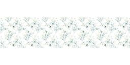 Happy Homewares Contemporary & Elegant Floral Watercolour Lampshade with Soft Pastel Tones in Teal - Size: 12 inches - thumbnail 3
