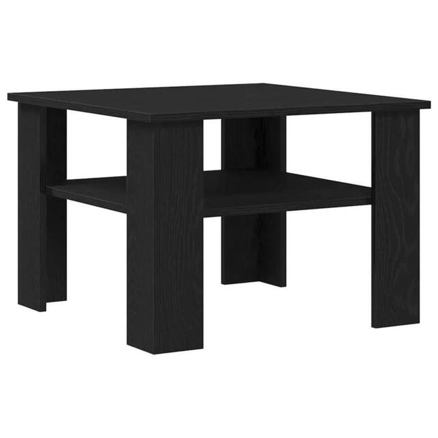 Kelvenix Coffee Table Black Oak Engineered Wood - Size: 0.6m2 - image 1