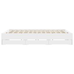 Berkfield Home Bed Frame with Drawers without Mattress White 160x200 cm - thumbnail 7