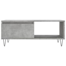 Berkfield Home Coffee Table Concrete Grey 90x50x36.5 cm Engineered Wood - thumbnail 5
