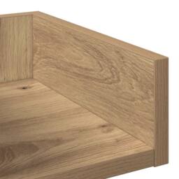Berkfield Home Decorative Book Cabinet Artisan Oak 86x25.5x140 cm Engineered Wood in Brown - thumbnail 7