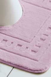 Catherine Lansfield 'Armoni' Bath Mat & Ped Set in Pink - thumbnail 3