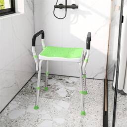 EONLION Green Portable Bath Stool - thumbnail 1
