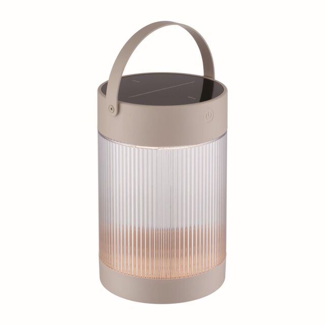 Nordlux Modern Outdoor Table Solar Light Sand Plastic SolarLed - Battery, IP44 in Beige - image 1