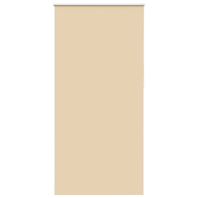 Berkfield Home Roller Blind Blackout Beige 115x230 cm Fabric Width 110.7 cm Polyester - image 1