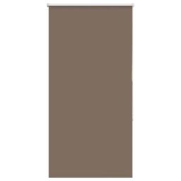 Berkfield Home Roller Blind Blackout Coffee 80x150 cm Fabric Width 75.7 cm Polyester in Brown - thumbnail 2