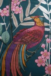 Catherine Lansfield 'Tropical Floral Birds' Duvet Set in Green - Size: King - thumbnail 4