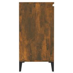 Berkfield Home Sideboard Smoked Oak 60x35x70 cm Engineered Wood in Brown - Size: 60 x 35 x 70 cm - thumbnail 4
